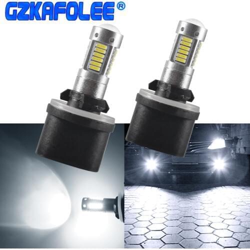 Gzkafolee h27 led 880 881 Automobiles Car Lights bulb Car Fog lamp 30 SMD 4014 White yellow