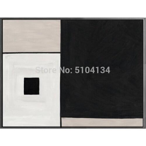 Art Hand painted Abstract Color Block Oil Paintings Abstract canvas Oil Painting wall painting for Living Room home Decoration