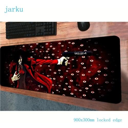 Hellsing pad mouse cute computer gamer mouse pad 900x300x3mm padmouse big Popular mousepad ergonomic gadget office desk mats