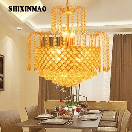 SHIXNIMAO light Crystal Luxury Crystal Chandelier Fashion crystal chandelier