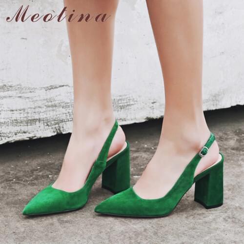 Meotina Suede Pumps