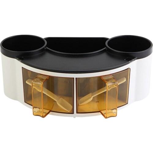 Multifunctional Seasoning Box Knife Holder Chopstick Condiment Rack Kitchen Accessories Storage Artifact