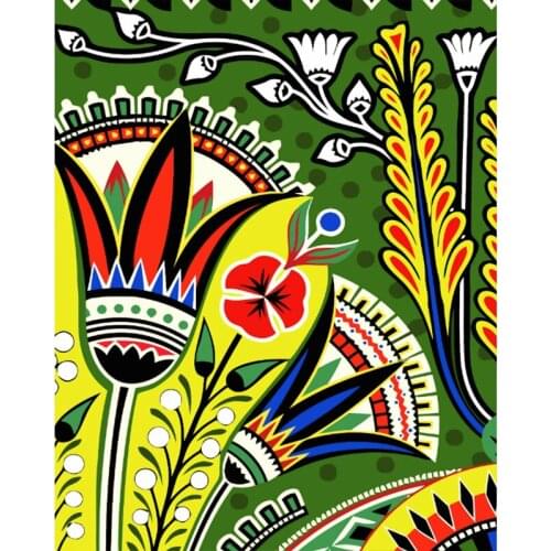 Abstract flower Painting By Numbers Paint Kits Oil Painting Number Canvas Pictures Painting Unique Gift For Living Room
