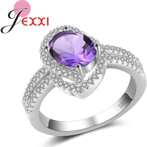 New Design Double Lines Real 925 Sterling Silver Women Wedding Engagement Band Rings Paved Dazzling Clear CZ Stones Anel