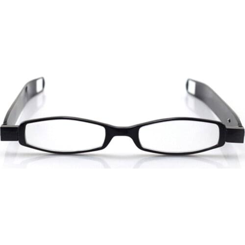 Fashion Portable Folding Reading Glasses Men Women 360 Degree Rotation Presbyopic Ultra Light TR90 Eyewear Frame 1.0-4.0 R042