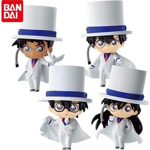 Bandai Genuine Gacha Conan Edogawa Molding Cos Doll Jimmy Kudo Rachel Moore Hattori Heiji Kuroba Kaito Action Figure CANDY TOYS
