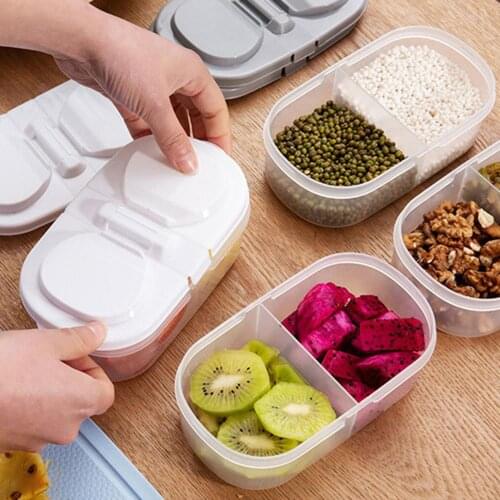 Plastic Storage Bins Refrigerator Storage Box Food Storage Containers with Lid for Kitchen Fridge Cabinet Freezer Desk Organizer