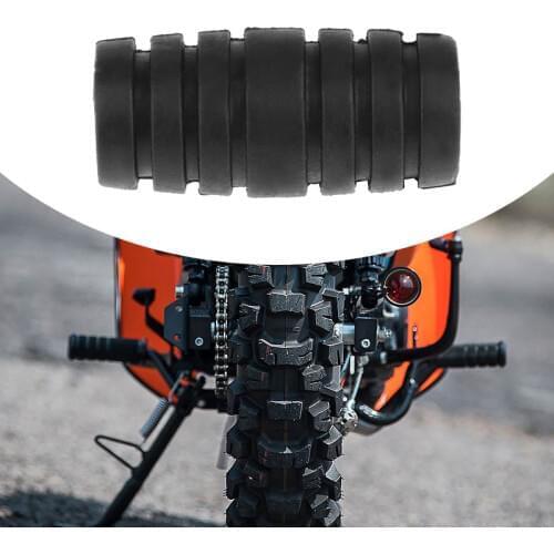 35mm Motorcycle Shift Lever Pedal Rubber Gear Shift Brake Lever Toe Peg Pedal For Yamaha Honda Kawasaki KTM Ducati Racing Etc