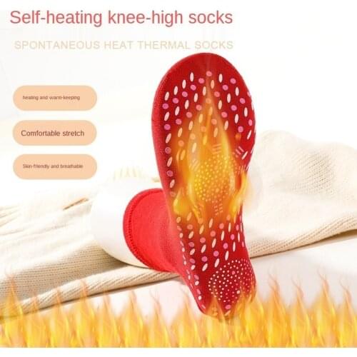 Self-heating Magnetic Socks for Women Men Self Heated Socks Tour Magnetic Therapy Comfortable Winter Skiing Warm Massage Socks