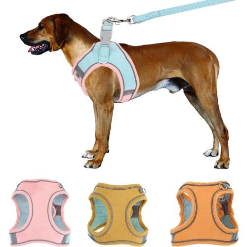 Breathable Air Mesh DogHarness Adjustable No Pull Puppy Vest Soft Pet Chest Strap For Small Medium Large Dog and Cat Accessories