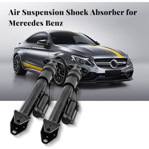 1643202031 For Mercedes ML GL W164 X164 1643202731 2x Rear Suspension Shock Absorber ADS
