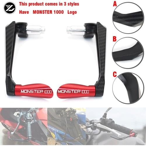 For Ducati MONSTER 1000 M1000 M 1000 2000-2005 Motorcycle Handguards Handlebar Grips Protector bar ends Levers Guard
