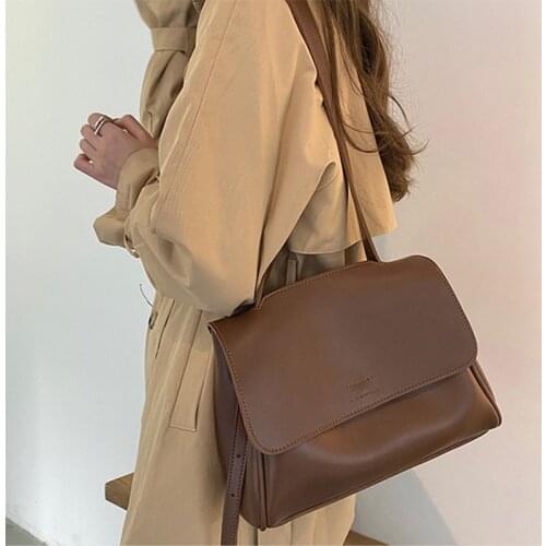 Womens Bag Leather Shoulder Bag Casual Shopping Bolsas Ladies Large Capacity Backpack Messenger Crossbody Bags Feminina Handbag