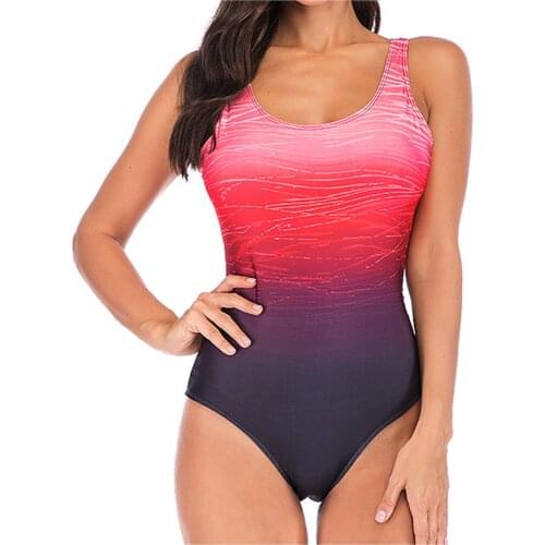 2021 Sexy Plus Size Swimsuit Women One Piece Swimwear Female Vintage Push Up Swimming For Monokini Big Size Bathing Suit 3XL