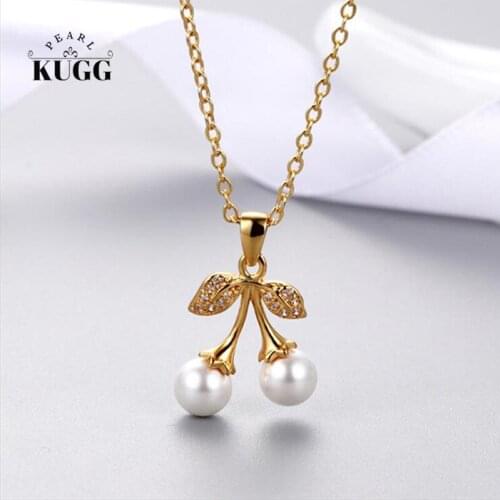 KUGG PEARL 14K Gold Filled Women Baroque Pearl Torques Natural Freshwater White Pearl Necklace Fine Handmade Jewelry Customized