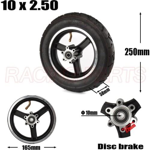 10x2.50 Electric Scooter Balancing self Smart Balance Tire 10 inch tyre and hub