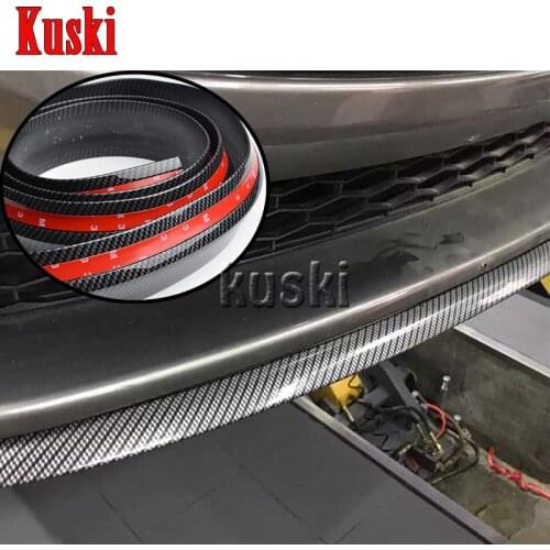 2.5m Car Front Chin Spoiler Stickers For Mercedes W211 W203 W204 W210 W205 W212 W220 AMG Mazda 3 6 2 CX-5 CX5 CX-7 Accessories