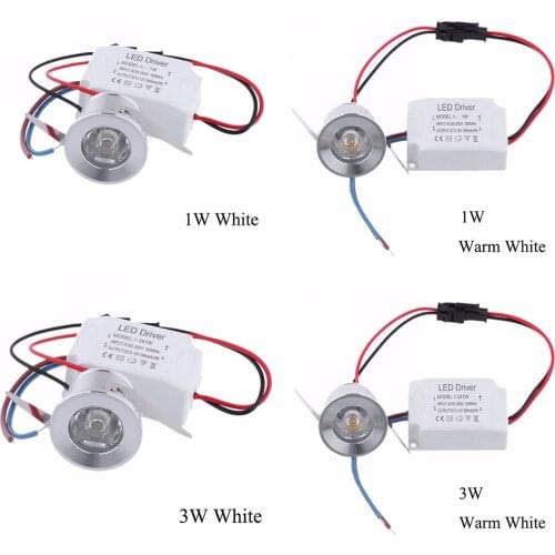 2021 1/3W LED White/Warm White AC 85-265V Mini Surface Mounted Light Led Downlight Jewelry Cabinet Lamp Spot Light