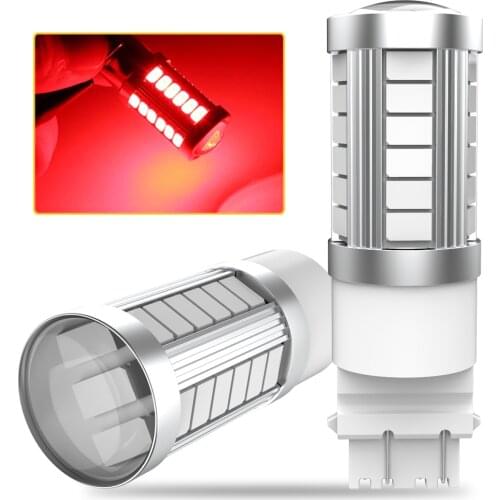 2X LED Canbus Error Free P27/7W 3157 T25 1156 BA15S 1157 BAY15D 7443 T20 LED Orage Amder White Turn Signal Lamp Car Lights 12V