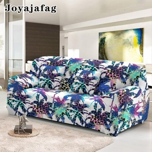 Abstract Stretch Sofa Covers For Living Room Sectional Corner 1/2/3/4 Seater Couch Cover Washable Elastic L Shape Slipcover