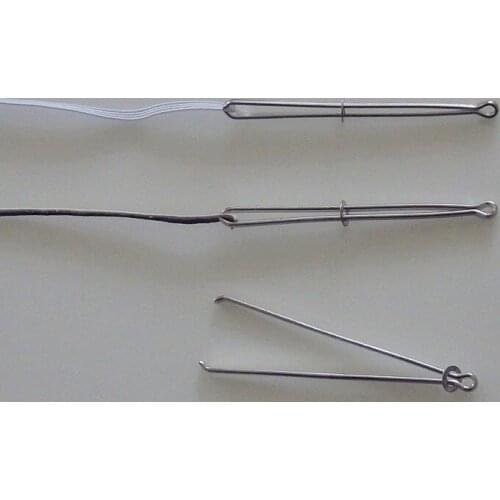 DIY Sewing Accessories Threader Self-Locking Tweezer Clip Used For Elastics