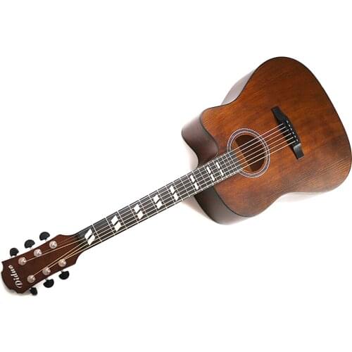 Acoustic Guitar Top Quality Picea Asperata 41" Brown Guitarra 6 Strings Guitar Spruce Musical Instruments AGT29