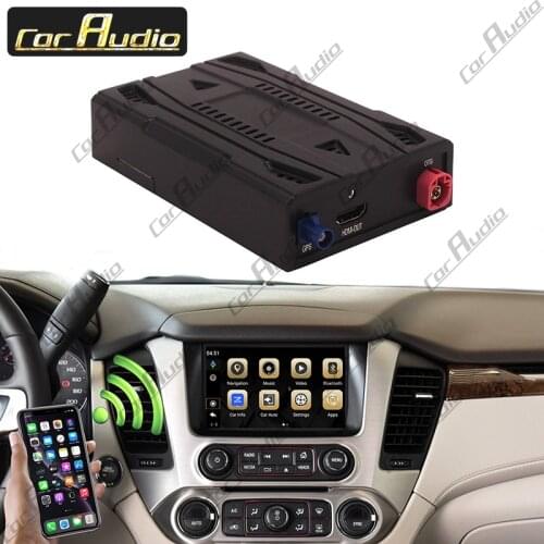 Android 9.0 4G+32G Wireless Apple CarPlay AI BOX Android Auto Universal Car Android Multimedia Player Box Mirror-Link(PX6 4+32G)