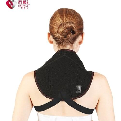 Free shipping Electric moxibustion, neck warming, fever, cervical spondylosis, hot compress, neck protection
