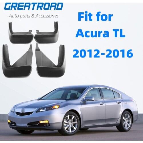 Car Mudflaps For Acura TL Sedan 2012 2013 2014 2015 2016 Splash Guards Mud Flap Mudguards Fender Car Styling Accessories