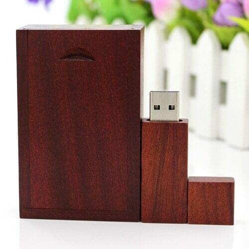 Cheap Pendrive 3.0 Wooden Bamboo USB Flash Drive 64GB 128GB 512GB Pen Drive 32GB Gift Disk On Key Pass H2testw Pendrive 1TB 2TB