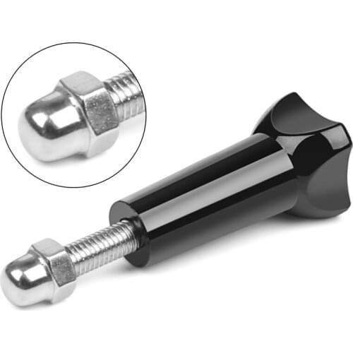Action Camera Long Thumb Knob Bolt Nut Screw for GoPro Hero 9 8 7 6 5 Black 4 Session Yi 4K SJCAM H9 Go Pro 9 Mount Accessory