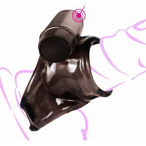 Lasting Ejaculation Vibrators condom Delay cockring Lock Fine triple vibration Sex Toys product for Men penis extender ball loop