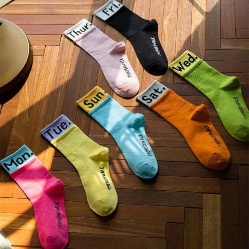 Socks Cotton Pure Harajuku Calcetines De La Mujer Woman Kawaii Kobieta Skarpetki Damskie Meias Femme Chaussettes Lovely Sock