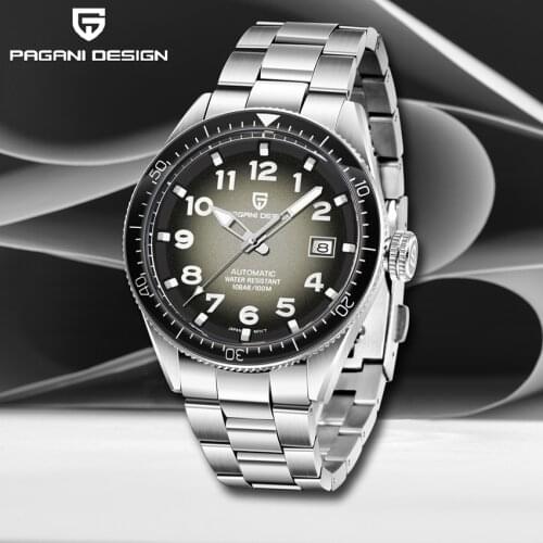 2021 New PAGANI DESIGN Mens Watch Brand Luxury Leisure Sport Mens Mechanical Watches Stainless Steel Waterproof Orologio Uomo