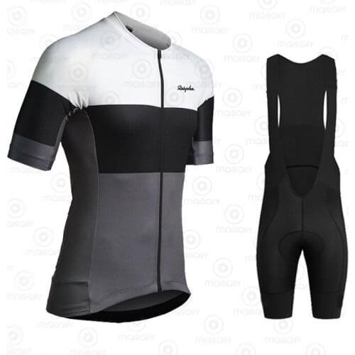 2021 New Cycling Clothing Jersey Sets Road Bike Short Clothes Summer Bicycle Tops Triathlon Skinsuit Cycle Shirt Raphaful