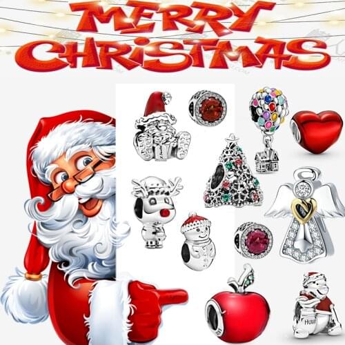 2020 New Cute Animal Charms Dog Owl Fox Turtle Dangle Charms Beads fit Original Pandora Bracelets Women DIY Jewelry 45 types