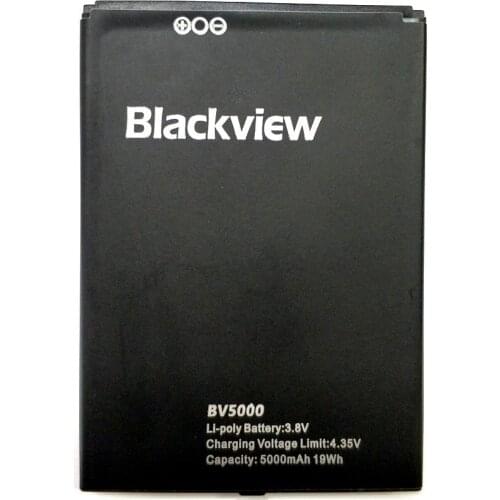 New High Quality BV5000 5000mAh battery For Blackview BV5000 phone Accumulator