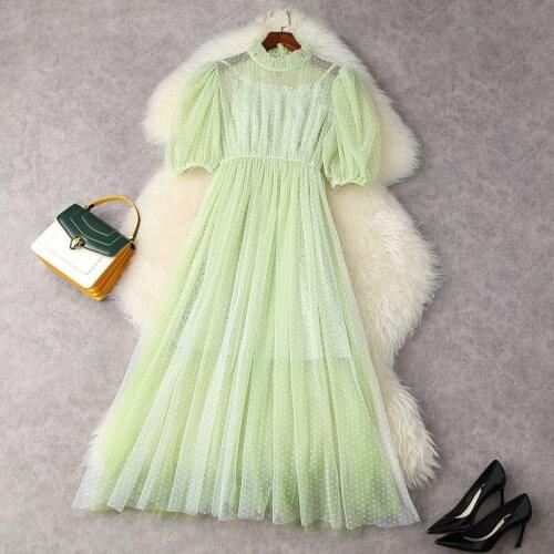 Shyslily Green Summer Dresses