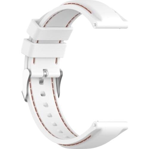 For Samsung Galaxy Watch 3 45mm / Gear S3 22mm Silicone Replacement Strap Watchband