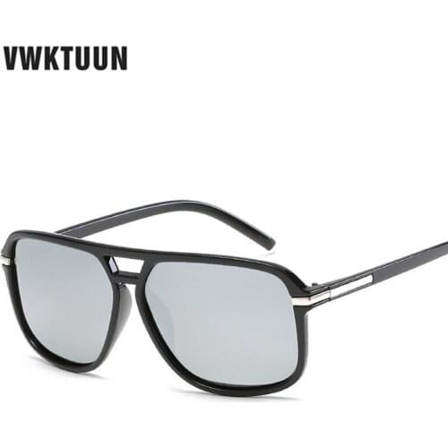 VWKTUUN Brand Designer Mens Polarized Sunglasses Women Mirror Points Oversized Sun Glasses For Men Outdoor Glasses Womens UV400