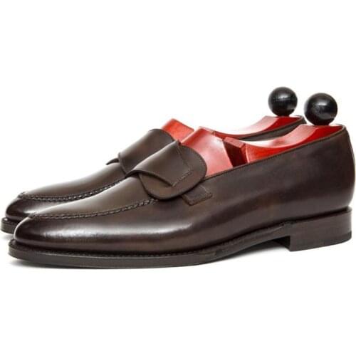 Loafer Genuine Leather Wedding Men Dress Formal Shoes Luxury Handmade Men Designer Original Casual Shoes