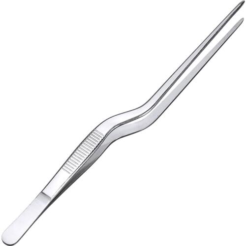 1pcs 14 16 20 23 26 30cm Kitchen Food Tongs Stainless Steel BBQ Tongs Clip Food Meat Tweezer Picnic Gadget Cooking Utensils