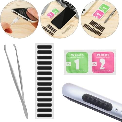 10/14Pcs Keep Clean Universal Mobile Phone Model Speaker Earpiece Dustproof Stickers Earphone Handset Anti Dust Net Trumpet Tool