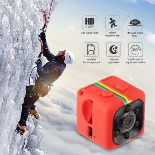 2021 New Mini SQ11 Camera Convenient No Light 960P Sensor Night Vision HD 1080 Aerial Lens Camera Sports DVR Mini Camera