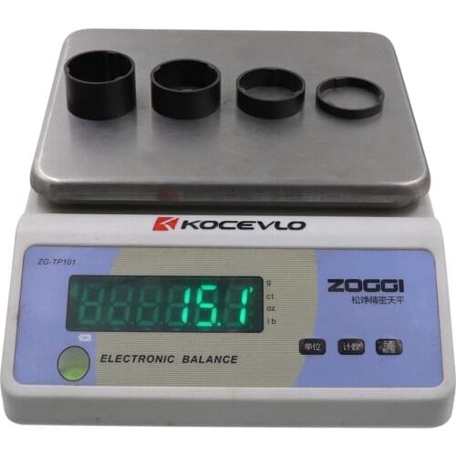 Super light 15g carbon fiber bicycle carbon spacer 28.6mm headset parts cycling Washer Bike Bicycle Headset Stem Spacers 4 pcs