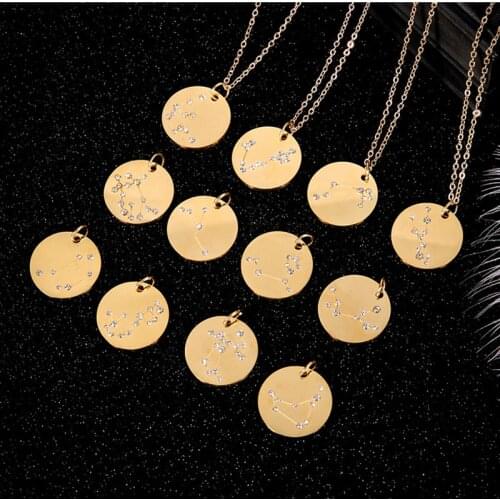Женские кулоны знаки зодиака Chandler China At AliExpress