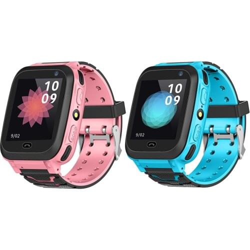 DS38 Children Kids Smart Watch Support SIM Card SOS Call Kids Tracker Baby Anti Lost Monitor For IOS Android 1.2 Million Pixels