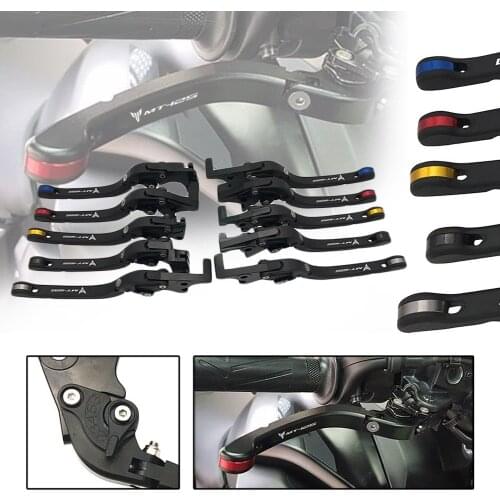 For Yamaha MT 125 2014 2015 2016 2017 2018 2019 Motorcycle CNC Brake Clutch Levers Handlebar Grip Handle Grips MT125 MT-125 LOGO