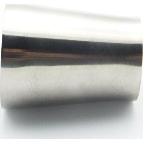 89mm To 76mm OD 304 Stainless Steel Sanitary Weld Concentic Reducer Pipe Fitting For Home Brew Homebrew Wine Beer Brewing