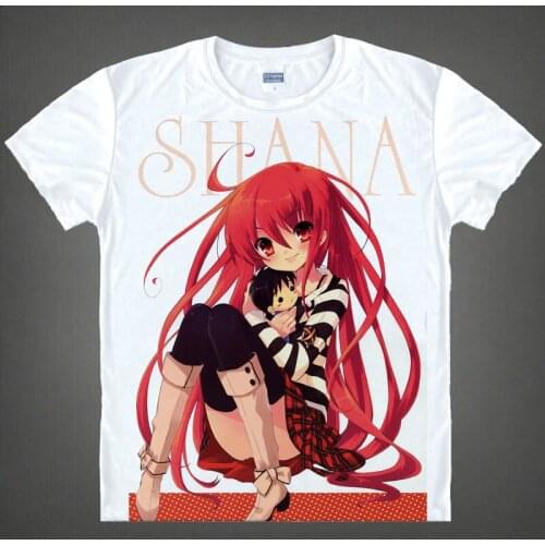 Shana T-Shirt Reiji Maigo Shirt fashion t-shirts men anime cosplay costume kawaii style T Shirts japanese anime Anime Cosplay a